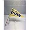 Image 2 : 1940's Orange Crush Flag, 11"W