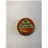 Image 2 : 1930's Crushy/Orange Crush Cork Top Bottle Cap