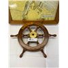 Image 2 : Nautical Theme Boston Map Picture Seacraft Mass Plus Ships Wheel