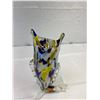 Image 2 : Vintage Murano Glass Fish Vase, 10"T