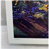 Image 3 : Group of 7 Unframed Numbered Print "Pine Trees at Sunset" by Tom Thompson COA 24"x20" Damaged Corner