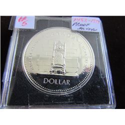 1952 & 1977 PROOF CASED PARLIAMENT SILVER DOLLAR