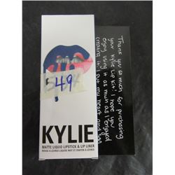 NEW:  KYLIE MATTE LIPSTICK & LIPLINER (FREEDOM)