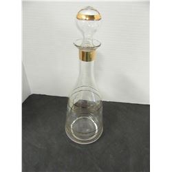 ESTATE:  CORNFLOWER PATTERN DECANTER