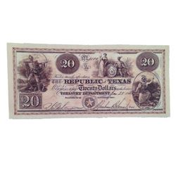 Django Screen Used Twenty Dollar Bank Note Movie Props