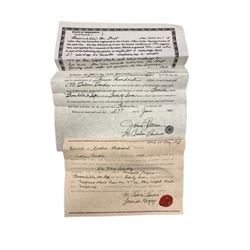 Django Broomhilda (Kerri Washington) Freedom Papers Movie Props