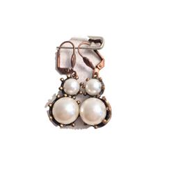 Tulip Fever Mrs. Steen (Cressida Bonas) Earrings Movie Props