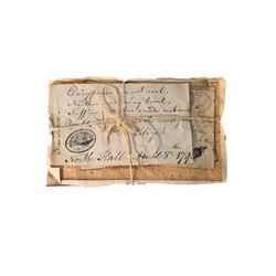 Django Unchained Cleopatra Club Paperwork Movie Props