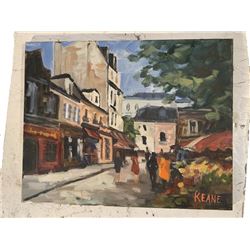 Big Eyes Keane Painting Movie Props