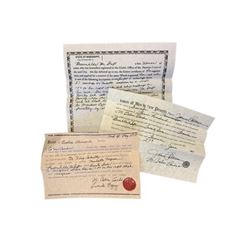 Djano Unchained Broomhilda (Kerri Washington) Freedom Papers Movie Props