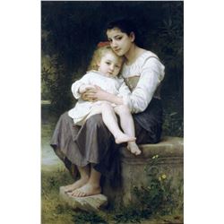 William Bouguereau - Big Sis