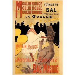 Henri De Toulousee-Lautrec Moulin Rouge