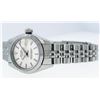 Image 4 : Rolex Ladies Stainless Steel Silver Index 26MM Quickset Datejust Wristwatch