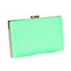 Image 2 : Neon Green Scenic Textured Clutch