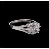 1.21 ctw Diamond Ring - 14KT White Gold