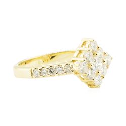 1.00 ctw Diamond Ring - 14KT Yellow Gold