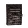 Image 1 : Giorgio Armani Brown Leather Embossed Agenda Notebook