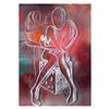 Image 1 : Embracing Scarlet Passion by Kostabi Original