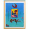 Image 2 : Peter Max- Original Mixed Media "Love 2005 Ver. I #133"
