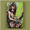 Image 2 : "Eddie Van Halen (Eddie)" Limited Edition Giclee on Canvas by David Garibaldi, Numbered and Signed. 