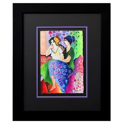 Patricia Govezensky- Original Watercolor "Mila & Liv"