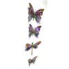 Image 2 : Patricia Govezensky- Original Painting on Cutout Steel (Set of 4) "Set of 4 Butterflies"