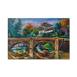 Yana Rafael "Scenic China" Hand Signed Original Painting on Canvas with COA