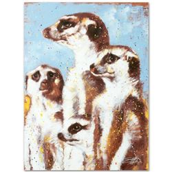 "The Lookout" Limited Edition Giclee on Canvas by Stephen Fishwick, Numbered and Signed. This piece 