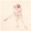 Image 2 : Edna Hibel (1917-2014), "Pas De Deux" Limited Edition Lithograph, Numbered and Hand Signed with Cert