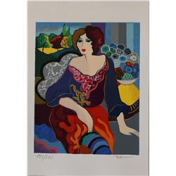 Patricia Govezensky- Original Serigraph on Paper "Margo"