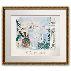 Pablo Picasso- Lithograph on Arches Paper "Paysage de Dinard"