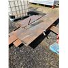 Image 3 : PALLET OF ASSORTED FLAT STEEL