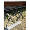 Image 1 : PAIR OF METAL SAWHORSE STANDS