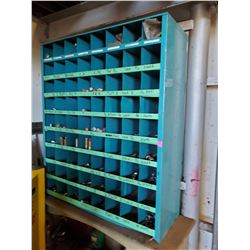 BOLT BIN WITH CONTENTS 36 X 42 X 12