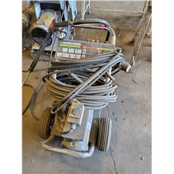 KARCHER PRESSURE WASHER, PLUG IS 3 PHASE