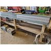 Image 2 : WOOD SHOP BENCH 13 FT LONG