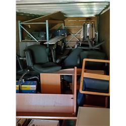 LARGE MISC LOT, INCLUDES PALLET RACKING