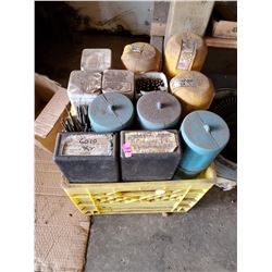 LARGE LOT OF ASSORTED WRLDING RODS