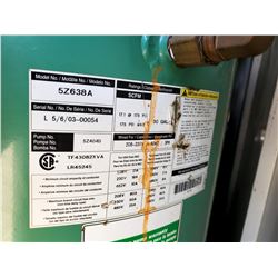 PUMP COMPRESSOR, 3HP - MODEL #5Z638A