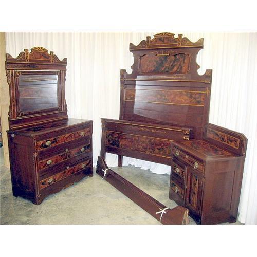3 Piece 1800 S Pennsylvania Dutch Bed Set 1029521