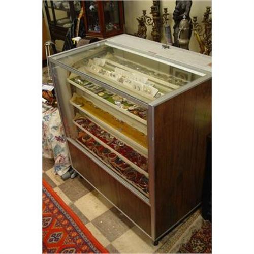 Rotary Carousel Jewelry Showcase Display Case 1030100