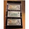 Image 1 : STOCK SHEET 1973 CANADA $1 BILLS