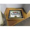 Image 1 : FRAMED LABBATTS BEER SIGN (APPROX. 14" X 11")