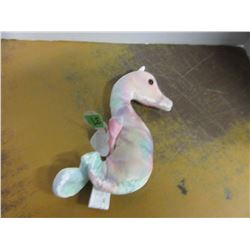 COLLECTIBLE:  TY SEA HORSE BEANIE "NEON"
