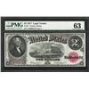 Image 1 : 1917 $2 Legal Tender Note Fr.60 PMG Choice Uncirculated 63