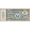 Image 1 : Series 472 $10 Military Payment Certificate Note