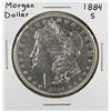 Image 1 : 1884-S $1 Morgan Silver Dollar Coin