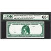 Image 1 : 1929 10 Unit American Bank Note Co. "Test Note" PMG Gem Uncirculated 65EPQ