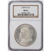 Image 1 : 1878-CC $1 Morgan Silver Dollar Coin NGC MS63