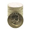 Image 1 : Roll of (20) Brilliant Uncirculated 1948-D Franklin Half Dollar Coins